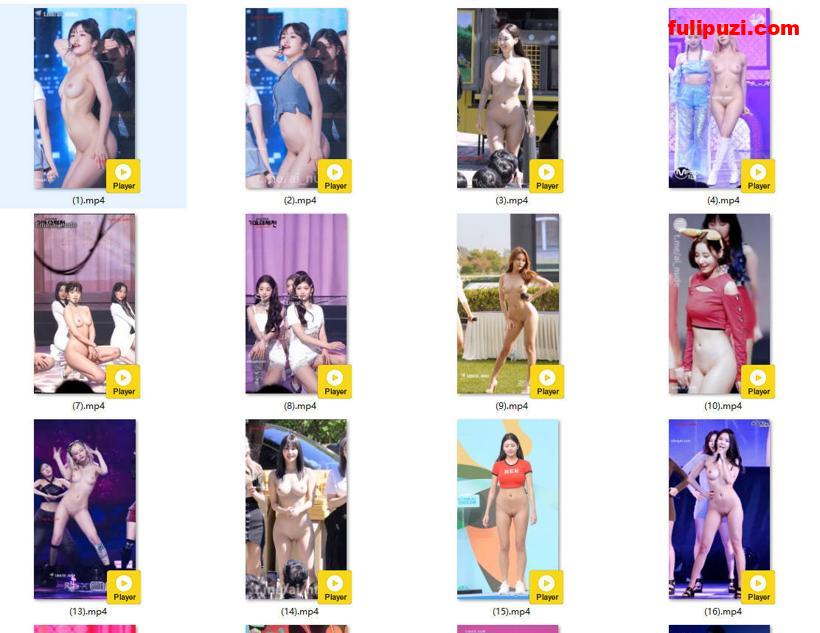 业内天花板！大神AI_nude收藏级最全合集 韩国女团去衣裸舞堪比本人实拍【146V/31.3G】