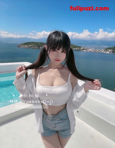 完美露脸的马尾女仆萌妹！ 高颜值福利姬【悦悦酱】推特福利自拍合集【188P+1V/52M】