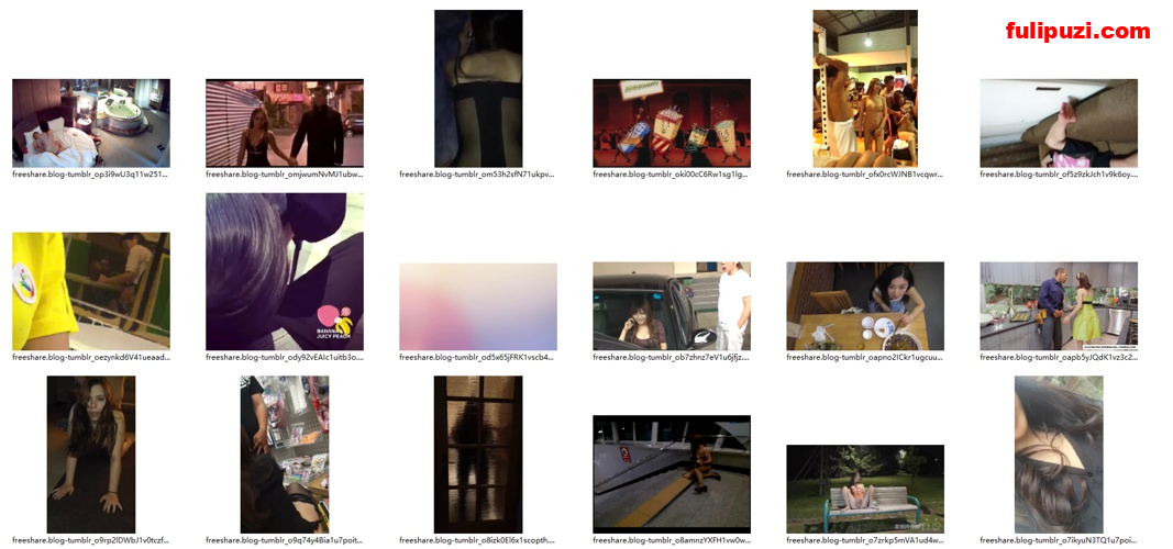 大号福利再度来袭！ tumblr绝版原版经典155G资源大合集【291000P+4976V/155G】