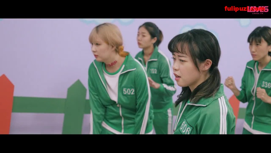 万众期待！ 火爆全网的韩剧《鱿鱼游戏》成人版第一集：123木头人【1V/963M】