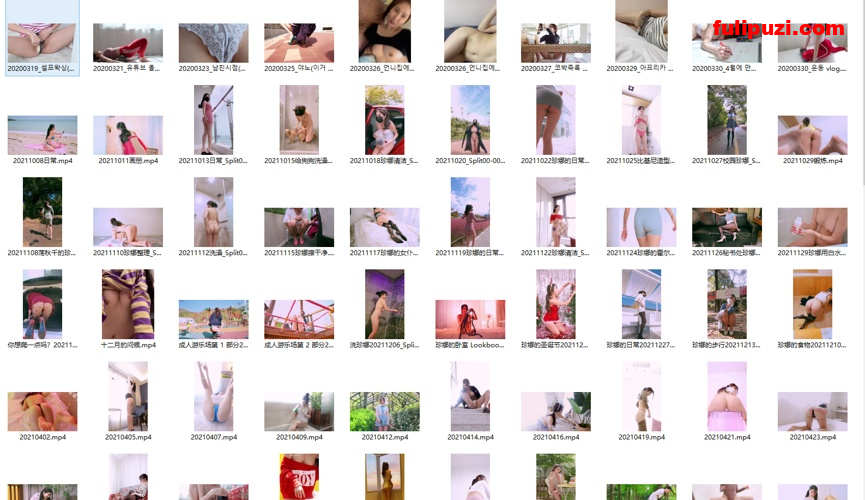 韩国高颜值健身女神jena福利合集 裸体健身球仰天秀美B【420P+147V/36G】