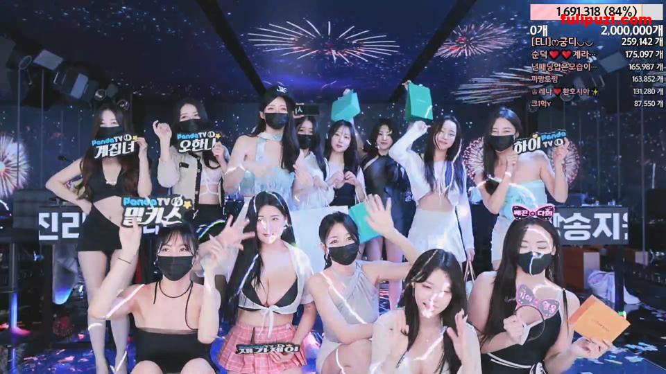 韩国BJ脱衣热舞直播秀！3月24日最终排名赛前夕之奢侈品礼物争夺战8小时合集【3V/27GB】