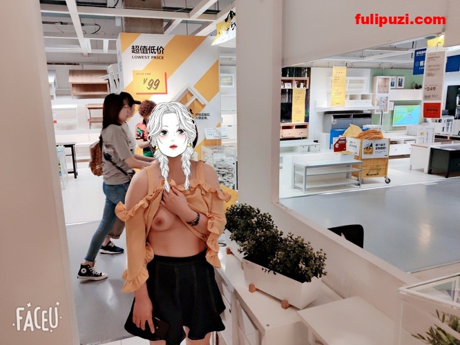 齐逼短裙下体真空餐厅商场疯狂暴露！推特小母狗湿嗒嗒的露出视图集【128P+34V/126M】