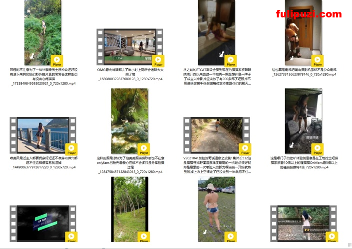 推特素人人妻【E.T CAT】调教记录 野外刺激裸拍、野战、车震、潮吹【1700P+280V/1.7G】