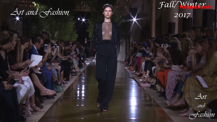高冷模特极致反差！Art and Fashion模特刺激透视走秀合集【6V/588M】
