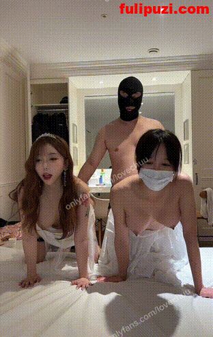 韩国网红【츄츄】onlyfans福利 携闺蜜godtouch戴狗链3p手铐SM婚纱调教【59P+32V/13.6G】