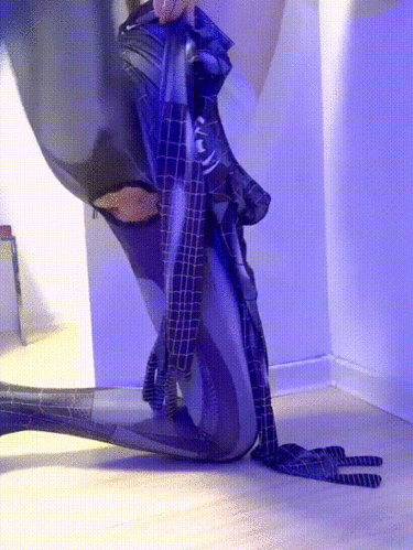 【热门】舞蹈生定制 蜘蛛侠cosplay一字马露逼【30P+14V/954M】
